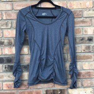 Zella Gray athletic long sleeve